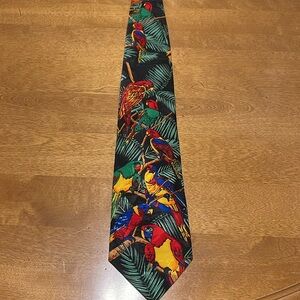 Necktie - Tropical Paradise Birds